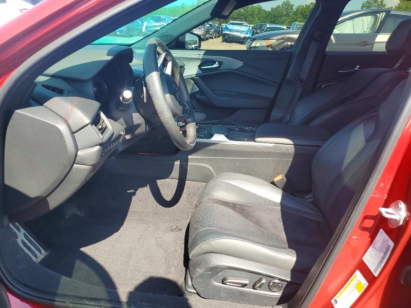 2023 Acura Tlx VIN 19UUB5F56PA005463 COPART salvage auction — VANDALISM, IL - SALVAGE CERTIFICATE, sold $14,500 on 2026-07-22 (photo 7)