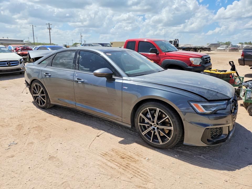 2025 Audi A6 VIN WAUL2BF25SN001286 COPART salvage auction — REAR END, Tx - Salvage Vehicle Title, sold $9,900 on 2026-09-03 (photo 4)
