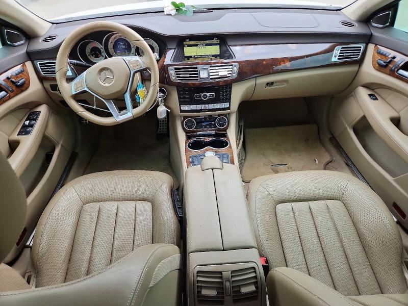 2012 Mercedes-benz Cls-klasse VIN WDDLJ9BBXCA055069 COPART salvage auction — WATER/FLOOD, KS - CERT OF TITLE-SALVAGE, sold $175 on 2026-08-05 (photo 8)
