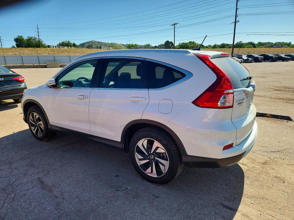 2015 Honda Cr-v VIN 5J6RM4H9XFL070029 COPART salvage auction — HAIL, Co - Certificate Of Title, sold $9,400 on 2026-08-19 (photo 2)