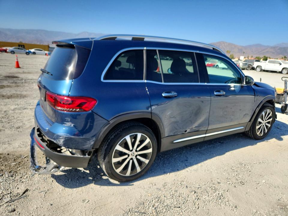 2022 Mercedes-benz Glb VIN W1N4M4GB4NW241562 COPART salvage auction — REAR END, Ca - Salvage Certificate, sold $7,100 on 2026-07-22 (photo 3)
