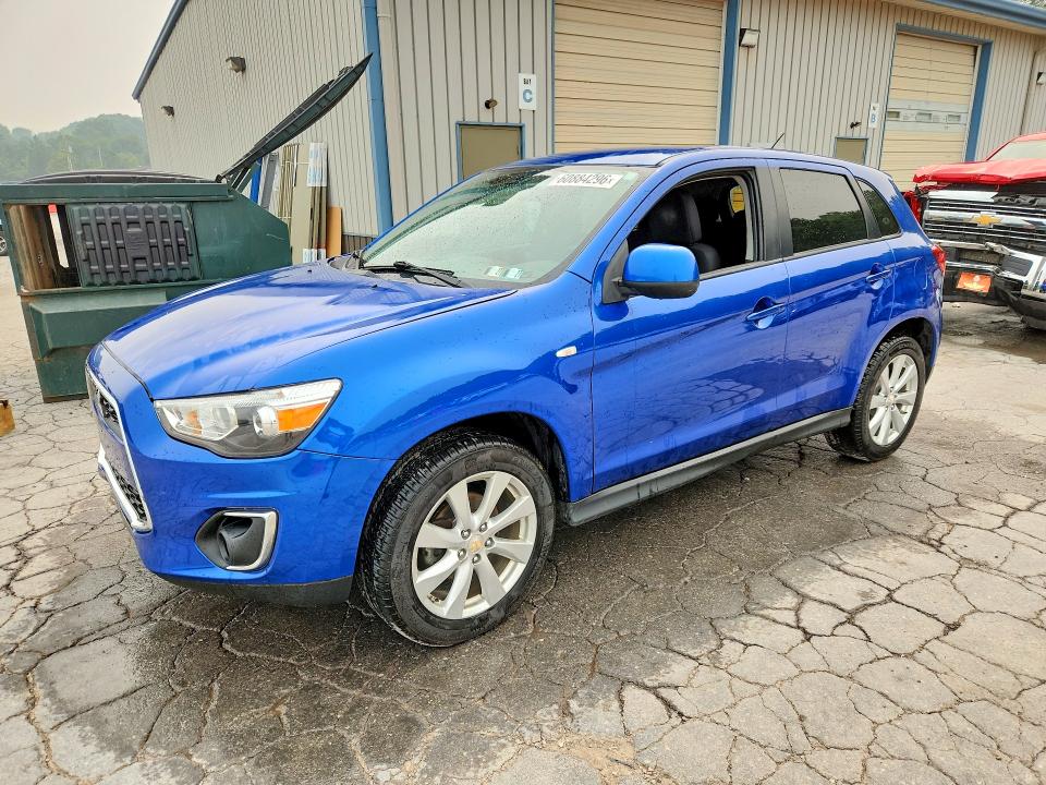 2015 Mitsubishi Outlander sport VIN 4A4AR3AU4FE032130 COPART salvage auction — MINOR DENT/SCRATCHES, Pa - Cert Of Title, sold $2,750 on 2026-07-30 (photo 1)