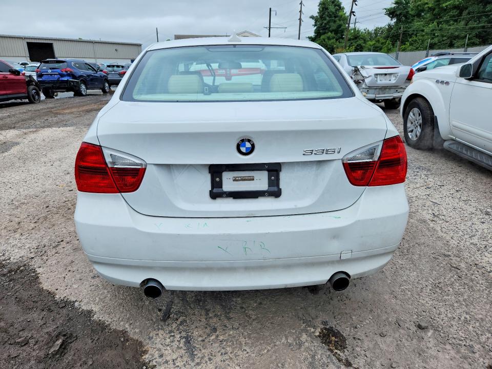 2007 BMW 3 series VIN WBAVB73507KY61724 COPART salvage auction — FRONT END, PA - CERTIFICATE OF SALVAGE, sold $1,250 on 2026-07-13 (photo 6)