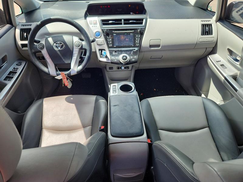 2016 Toyota Prius VIN JTDZN3EU9GJ055041 COPART salvage auction — FRONT END, Tx - Salvage Vehicle Title, sold $1,250 on 2026-07-27 (photo 8)
