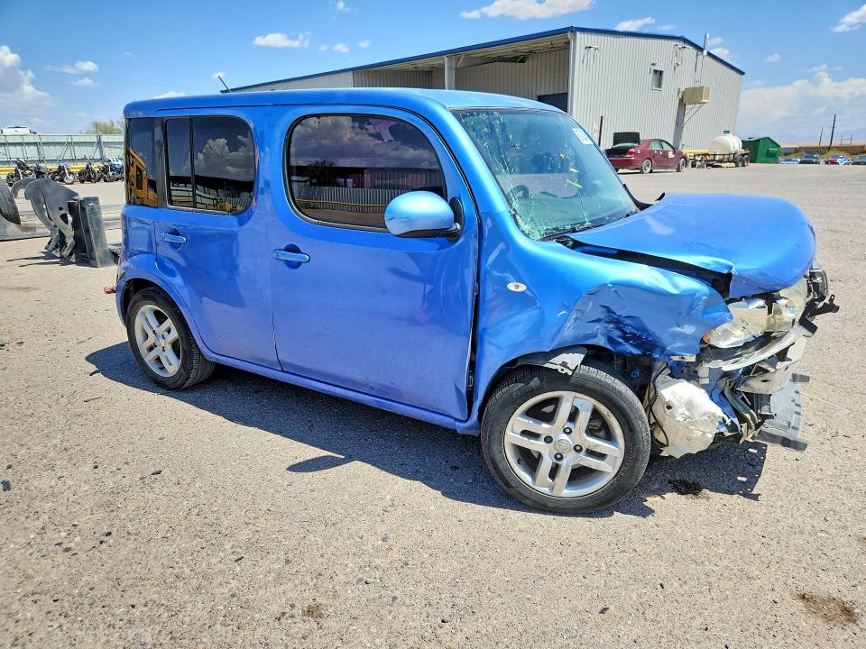 2013 Nissan Cube VIN JN8AZ2KR8DT300377 COPART salvage auction — UNDERCARRIAGE, Az - Cert Of Title - Salvage, sold $450 on 2026-07-17 (photo 4)