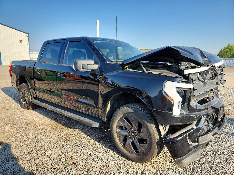 2025 Ford F-150 lightning VIN 1FT6W3LU1SWG08246 COPART salvage auction — FRONT END, On - Permit Salvage (P), sold $25,500 on 2026-08-18 (photo 4)