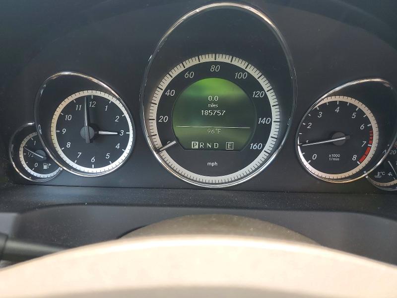 2011 Mercedes-benz E-class VIN WDDKK5GF1BF085981 COPART salvage auction — REAR END, FL - CERT OF TITLE SLVG REBUILDABLE, sold $825 on 2026-08-11 (photo 9)