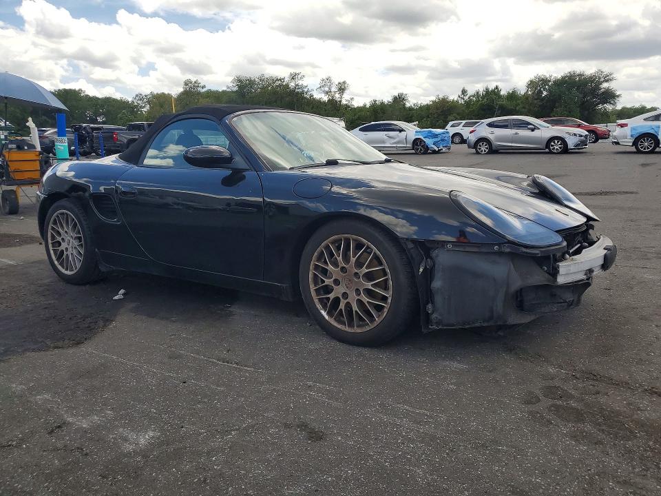 1998 Porsche Boxster VIN WP0CA2984WS621351 COPART salvage auction — SIDE, Fl - Cert Of Title Slvg Rebuildable, sold $1,750 on 2026-08-10 (photo 4)