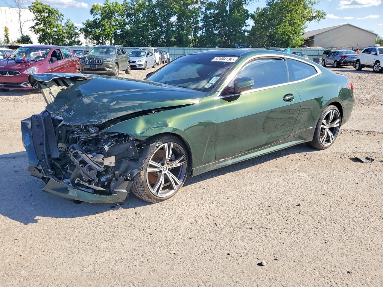 2022 BMW 4 Series VIN WBA73AP08NCK84496 — COPART salvage auction photo