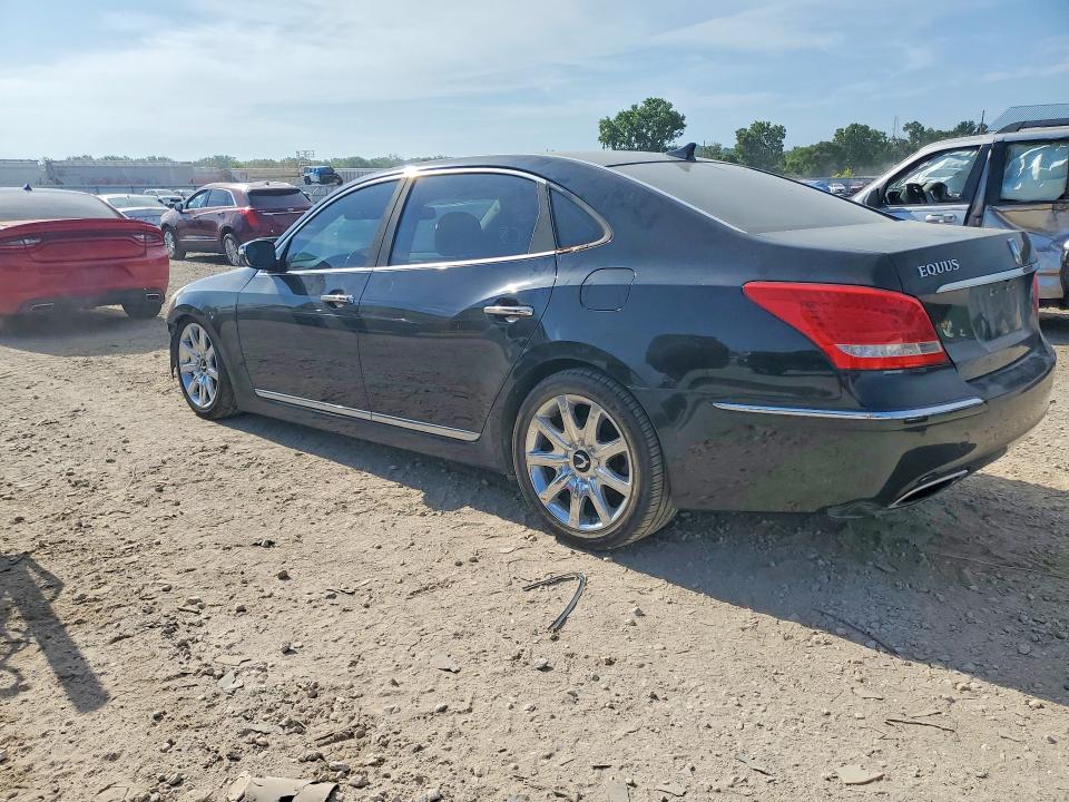 2012 Hyundai Equus VIN KMHGH4JH0CU056600 COPART salvage auction — FRONT END, TX - DEALER ONLY CLEAN TITLE, sold $550 on 2026-07-28 (photo 2)