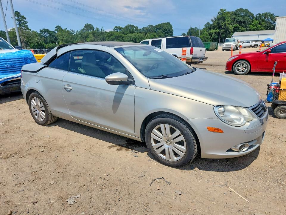 2009 Volkswagen Eos VIN WVWBA71F99V014366 COPART salvage auction — ROOF, LA - CERTIFICATE OF TITLE, sold $750 on 2026-07-10 (photo 4)