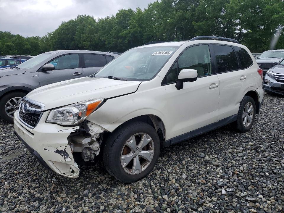 2016 Subaru Forester VIN JF2SJADCXGH427442 COPART salvage auction — FRONT END, MA - CERTIFICATE OF TITLE, sold $825 on 2026-08-01 (photo 1)