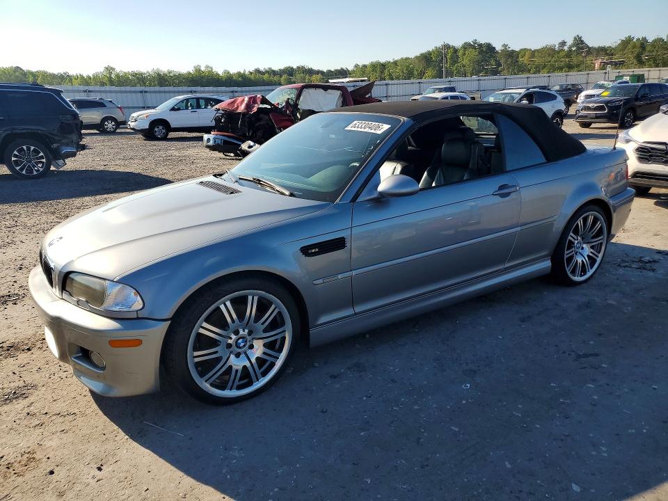 2006 BMW M3 VIN WBSBR93426PK11016 — COPART salvage auction photo