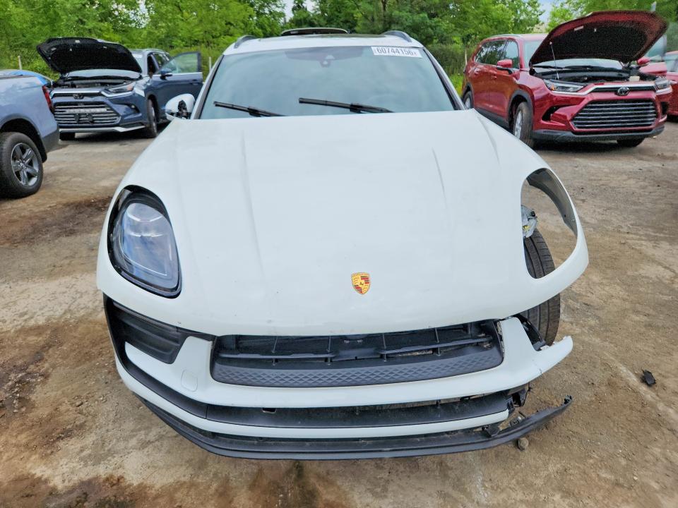 2022 Porsche Macan VIN WP1AA2A59NLB03509 COPART salvage auction — FRONT END, Nj - Cert Of Title-Salvage, sold $10,700 on 2026-08-03 (photo 5)