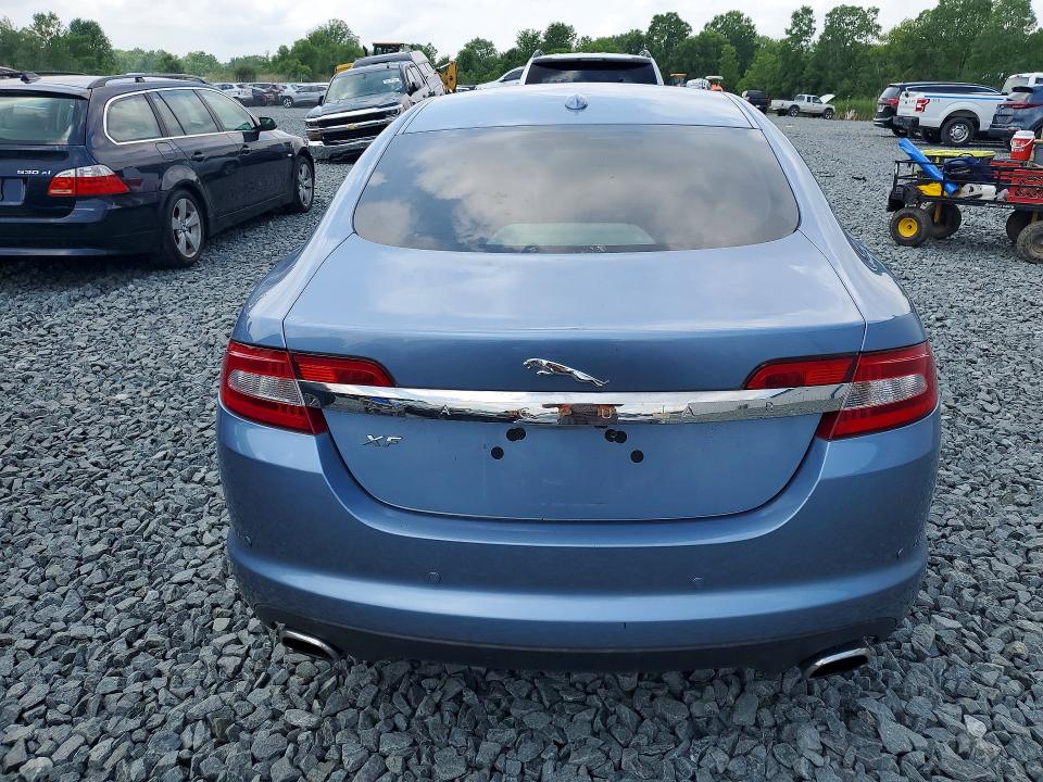 2009 Jaguar Xf VIN SAJWA06B99HR08334 COPART salvage auction — HAIL, OH - CERT OF TITLE-SALVAGE, sold $1,250 on 2026-07-16 (photo 6)