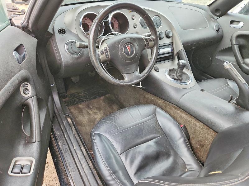 2007 Pontiac Solstice VIN 1G2MB35B27Y107266 COPART salvage auction — FRONT END, MD - CERT OF SALVAGE > 75% DAMAGE (P), sold $525 on 2026-07-31 (photo 8)