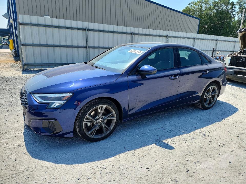 2024 Audi A3 VIN WAUHUDGY5RA086873 — COPART salvage auction photo
