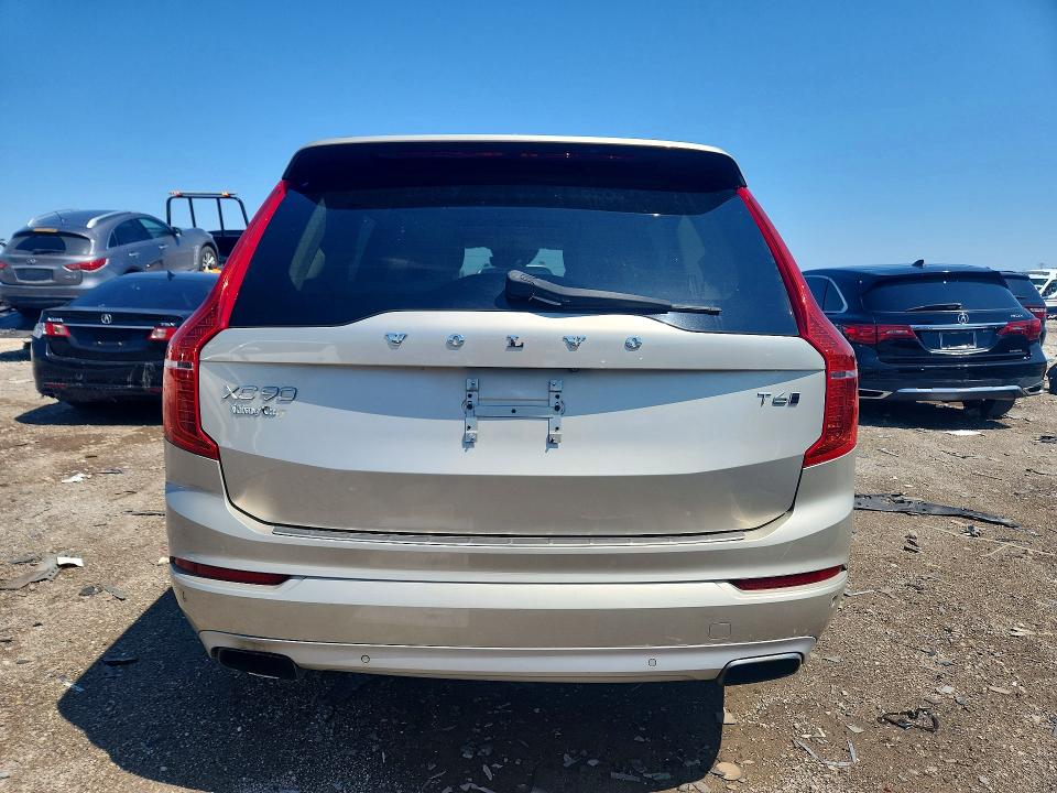 2016 Volvo VIN YV4A22PK8G1037140 COPART salvage auction — NORMAL WEAR, NJ - CERTIFICATE OF TITLE, sold $6,100 on 2026-08-12 (photo 6)