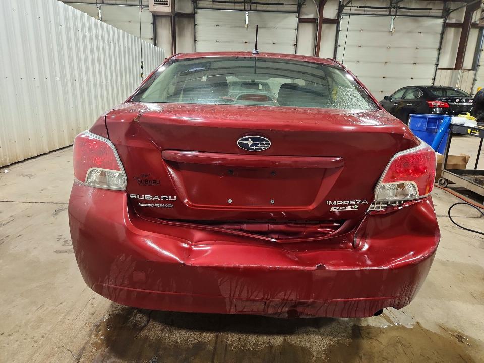 2014 Subaru Impreza VIN JF1GJAC6XEH024483 COPART salvage auction — REAR END, Pa - Certificate Of Salvage, sold $1,300 on 2026-07-17 (photo 6)