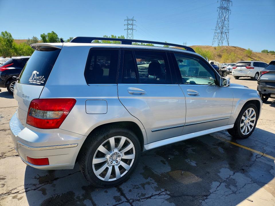 2012 Mercedes-benz Glk-klasse VIN WDCGG8HB6CF859037 COPART salvage auction — REAR END, Co - Salvage Title, sold $2,950 on 2026-08-12 (photo 3)