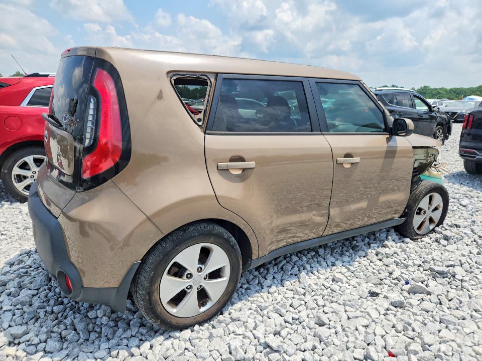 2015 Kia Soul VIN KNDJN2A26F7166962 COPART salvage auction — FRONT END, Nc - Certificate Of Title (P), sold $300 on 2026-07-09 (photo 3)