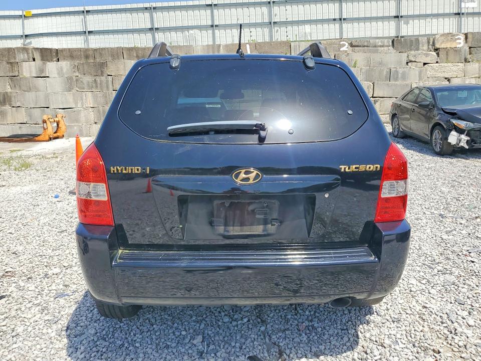 2007 Hyundai Tucson VIN KM8JM12B07U525538 COPART salvage auction — MECHANICAL, Oh - Certificate Of Title, sold $300 on 2026-07-31 (photo 6)