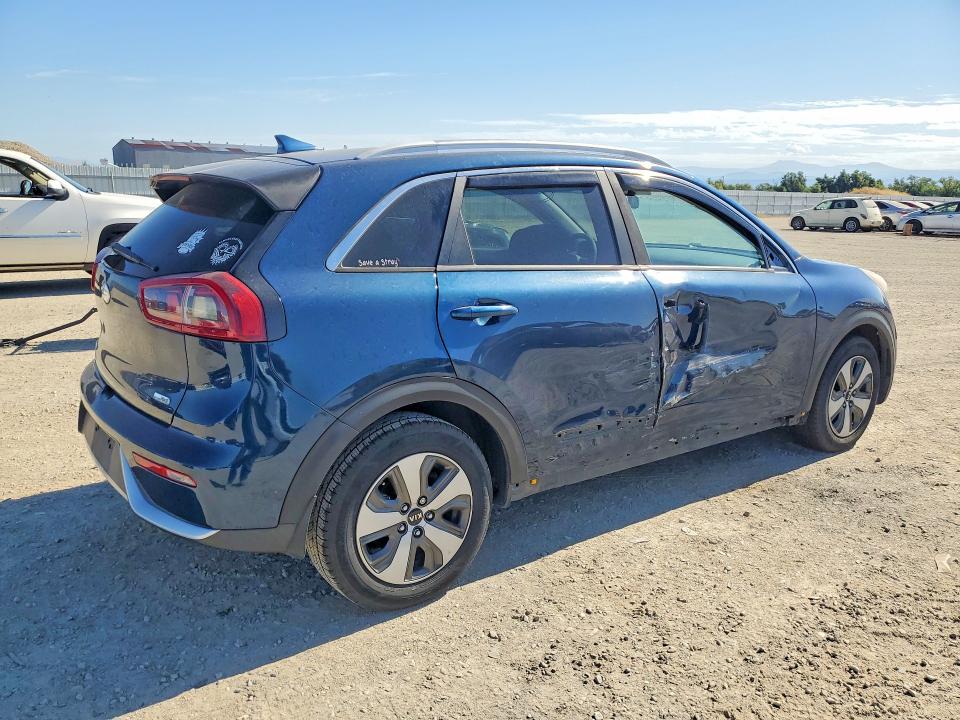2018 Kia Niro VIN KNDCB3LC1J5206981 COPART salvage auction — SIDE, CA - SALVAGE CERTIFICATE, sold $1,950 on 2026-07-24 (photo 3)