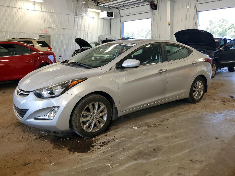 2015 Hyundai Elantra VIN KMHDH4AE8FU240096 COPART salvage auction — MINOR DENT/SCRATCHES, MN - CERT OF TITLE-PRIOR SALVAGE, sold $575 on 2026-07-23 (photo 1)