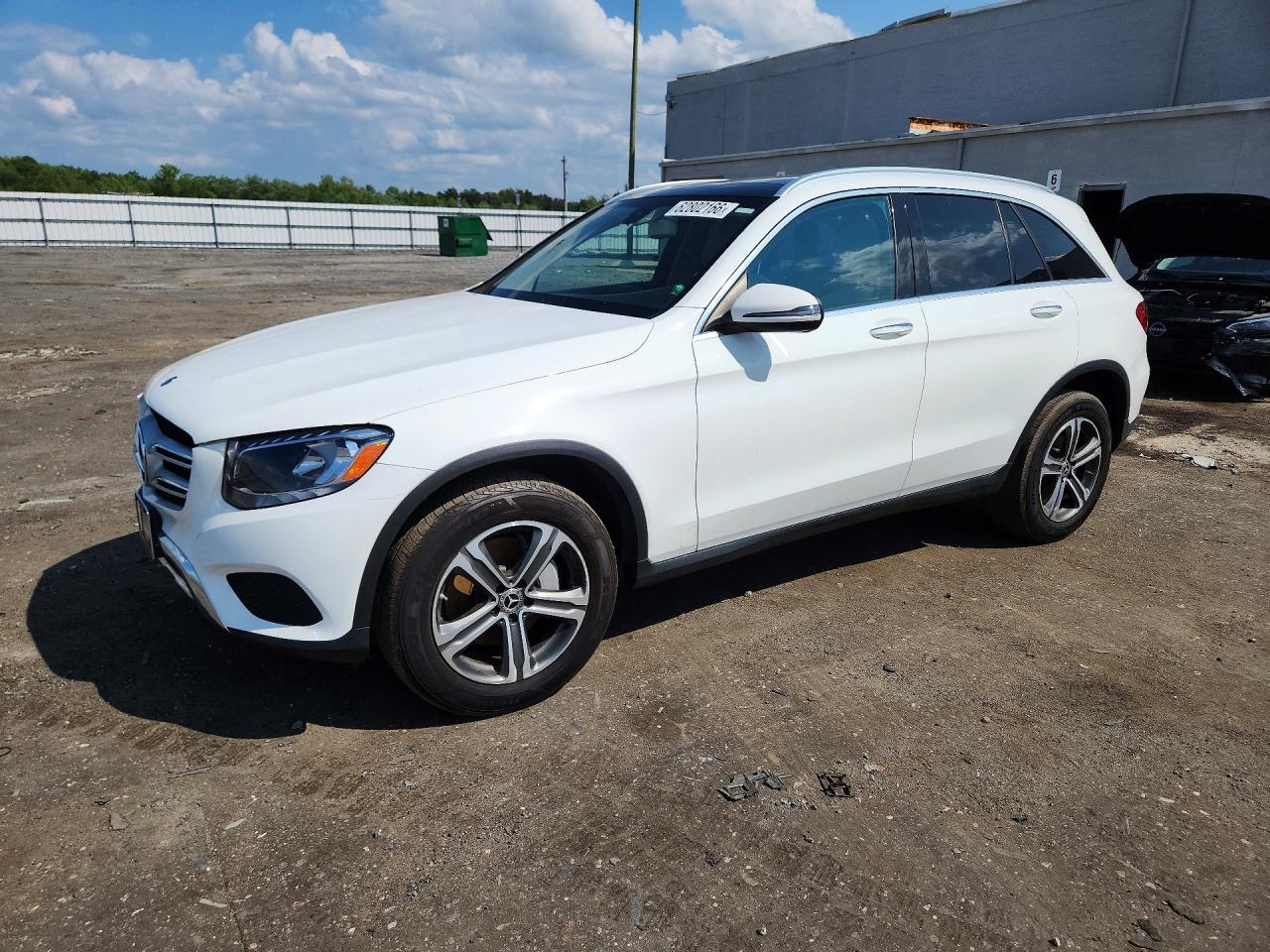 2019 Mercedes-Benz GLC-Class VIN WDC0G4JB9KV132287 — COPART salvage auction photo