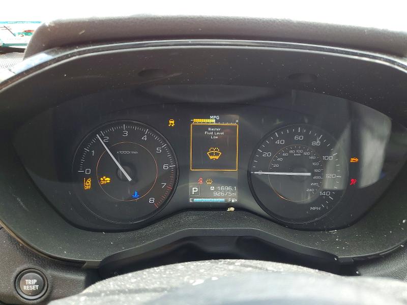 2019 Subaru Xv VIN JF2GTABC9KH305490 COPART salvage auction — ROOF, Salvage Title, sold $500 on 2026-07-23 (photo 9)