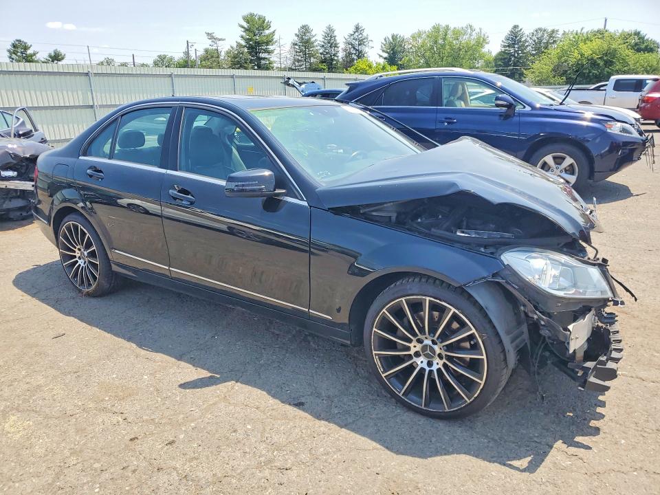 2013 Mercedes-benz VIN WDDGF8AB8DR295870 COPART salvage auction — FRONT END, Pa - Certificate Of Salvage, sold $175 on 2026-07-21 (photo 4)