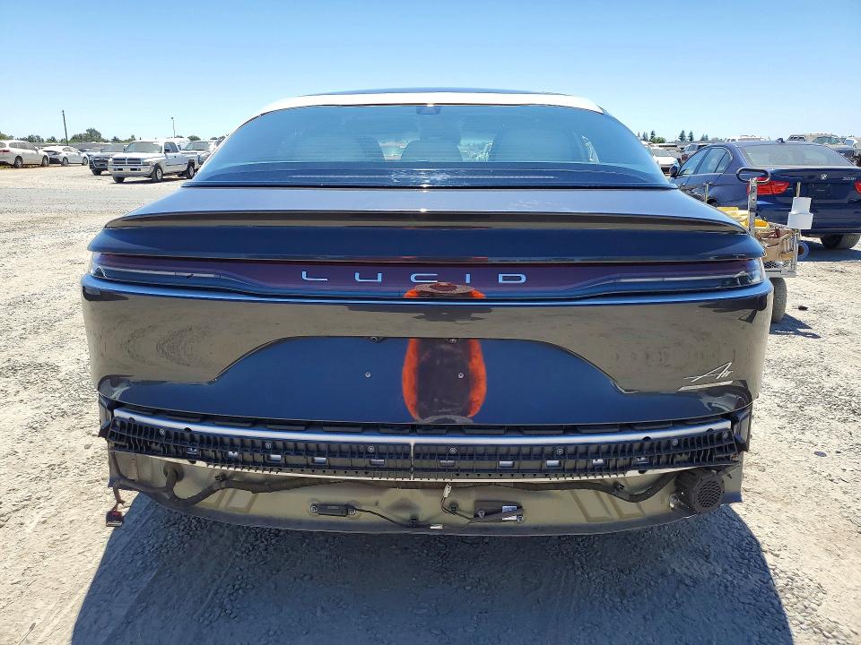 2022 Lucid Air VIN 50EA1GBA7NA005998 COPART salvage auction — FRONT END, Salvage Title, sold $3,100 on 2026-07-21 (photo 6)