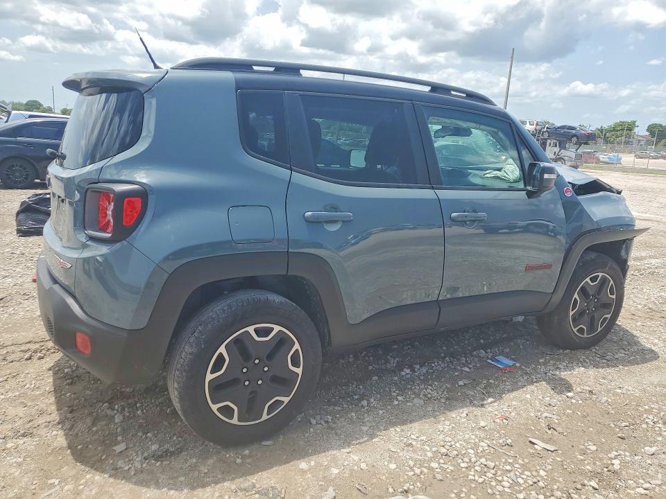 2016 Jeep Renegade VIN ZACCJBCTXGPC92093 COPART salvage auction — FRONT END, FL - CERT OF TITLE SLVG REBUILDABLE, sold $850 on 2026-08-18 (photo 3)