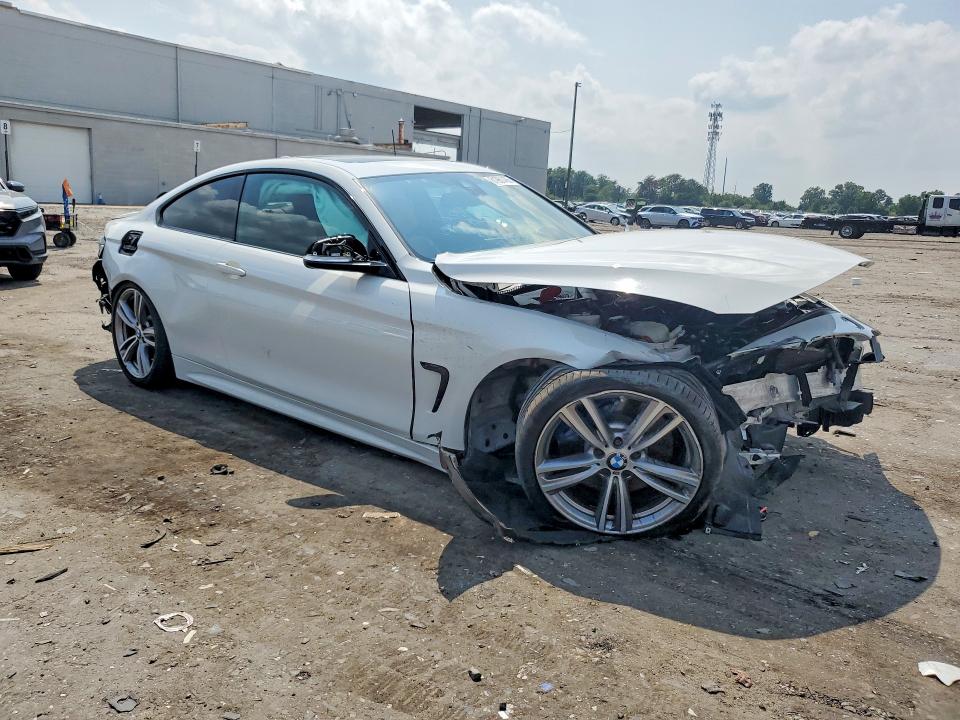 2014 BMW VIN WBA3R1C54EF774236 COPART salvage auction — FRONT END, Va - Cert Of Title - Salvage, sold $200 on 2026-07-29 (photo 4)