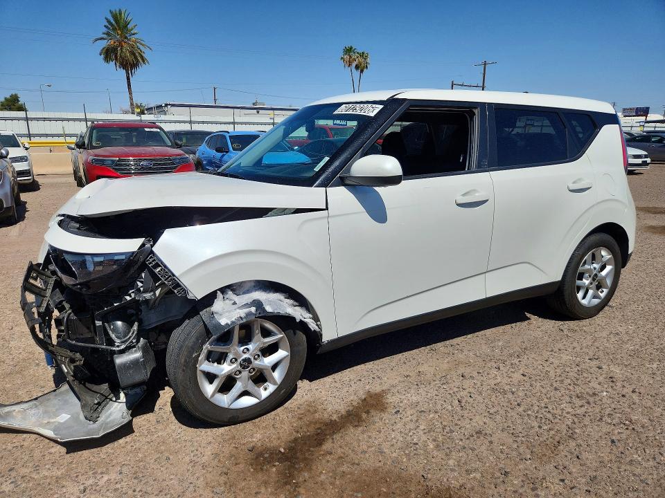 2025 Kia Soul VIN KNDJ23AU7S7940856 COPART salvage auction — FRONT END, CA - CERTIFICATE OF TITLE, sold $2,850 on 2026-07-15 (photo 1)