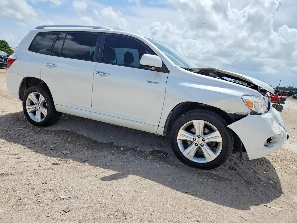 2008 Toyota Highlander VIN JTEES42A982065311 COPART salvage auction — FRONT END, FL - CERT OF TITLE SLVG REBUILDABLE, sold $275 on 2026-07-23 (photo 4)