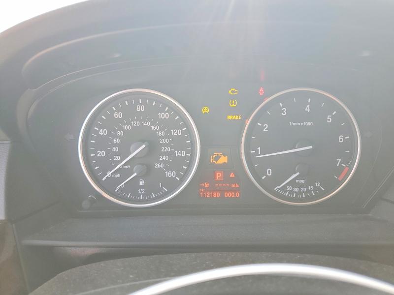 2009 BMW 5 series VIN WBANV93569C134152 COPART salvage auction — MINOR DENT/SCRATCHES, MO - DEALER ONLY CLEAN TITLE (P), sold $425 on 2026-08-04 (photo 9)