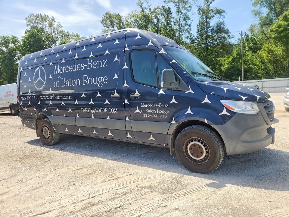 2019 Mercedes-benz Sprinter VIN WD4PF1CD3KP181113 COPART salvage auction — REAR END, La - Cert Of Title-Salvage, sold $4,100 on 2026-07-31 (photo 4)