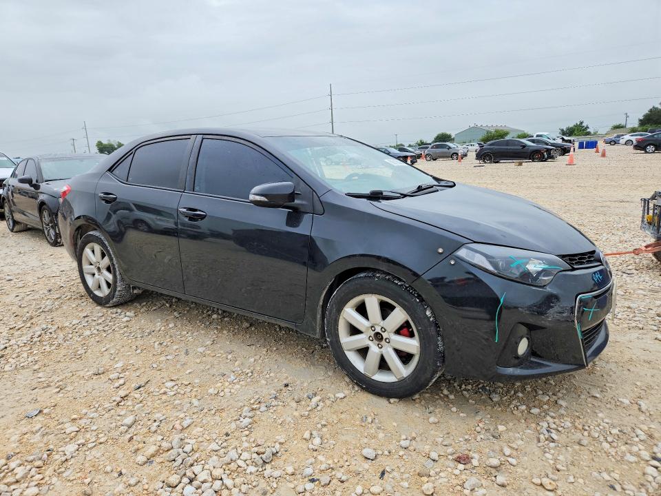 2016 Toyota Corolla VIN 5YFBURHE5GP528263 COPART salvage auction — SIDE, Tx - Salvage Vehicle Title, sold $1,750 on 2026-07-23 (photo 4)