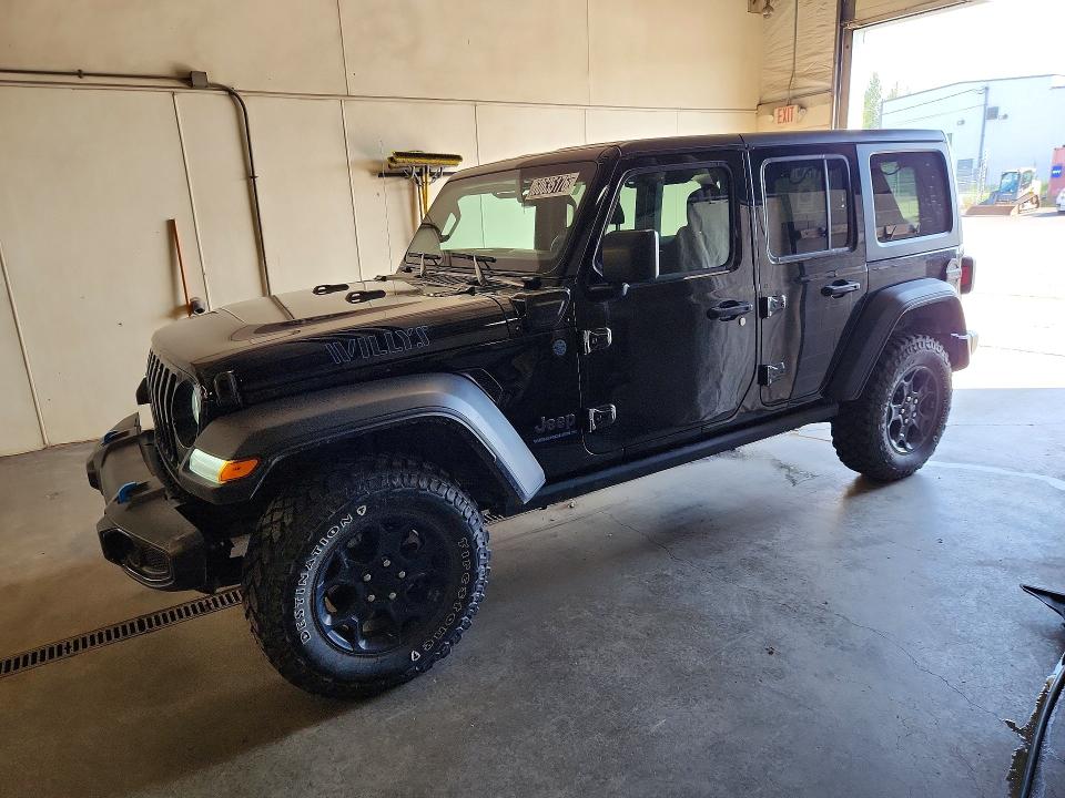 2023 Jeep Wrangler / VIN 1C4JJXN69PW692726 COPART salvage auction — NORMAL WEAR, Ak - Certificate Of Vehicle Title, sold $1,350 on 2026-07-21 (photo 1)