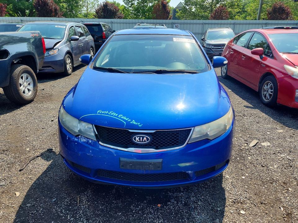 2010 Kia Forte VIN KNAFU4A24A5301927 COPART salvage auction — FRONT END, Ct - Cert Of Title-Salvage, sold $475 on 2026-07-07 (photo 5)