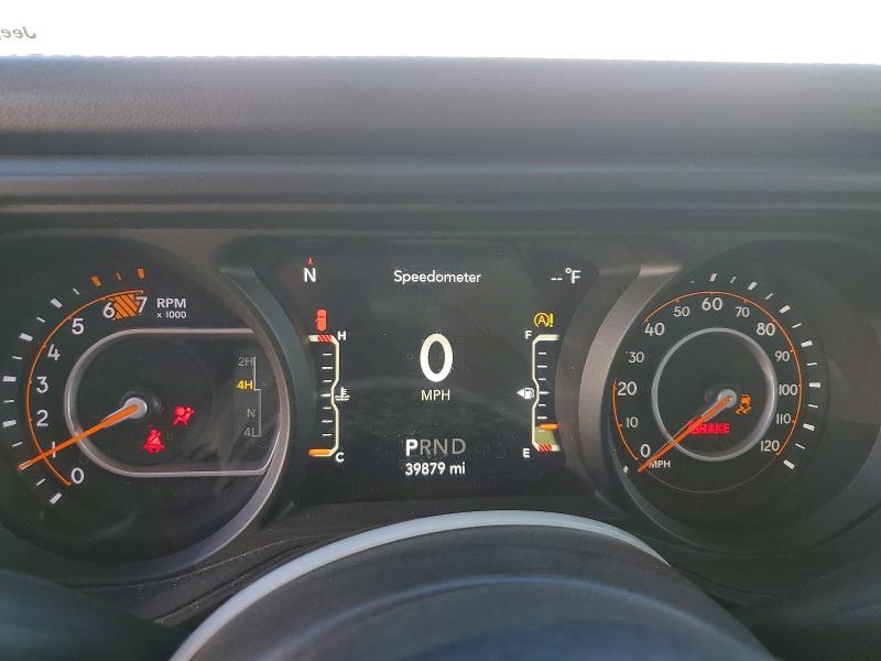 2025 Jeep Wrangler / VIN 1C4PJXFN2SW527397 COPART salvage auction — FRONT END, Nv - Dis/Dlr/Exp Only Clean Title, sold $22,900 on 2026-07-27 (photo 9)