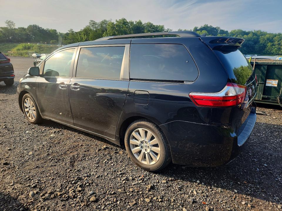 2015 Toyota Sienna VIN 5TDDK3DC3FS106899 COPART salvage auction — FRONT END, Ct - Cert Of Title-Salvage, sold $500 on 2026-07-28 (photo 2)