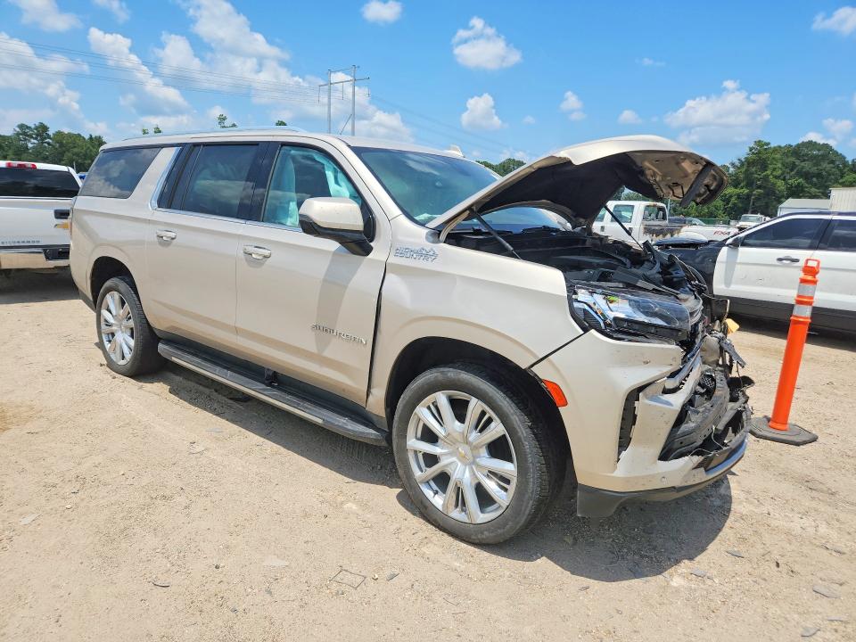 2021 Chevrolet Suburban VIN 1GNSCGKT7MR329416 COPART salvage auction — FRONT END, La - Cert Of Title-Salvage, sold $13,400 on 2026-07-31 (photo 4)