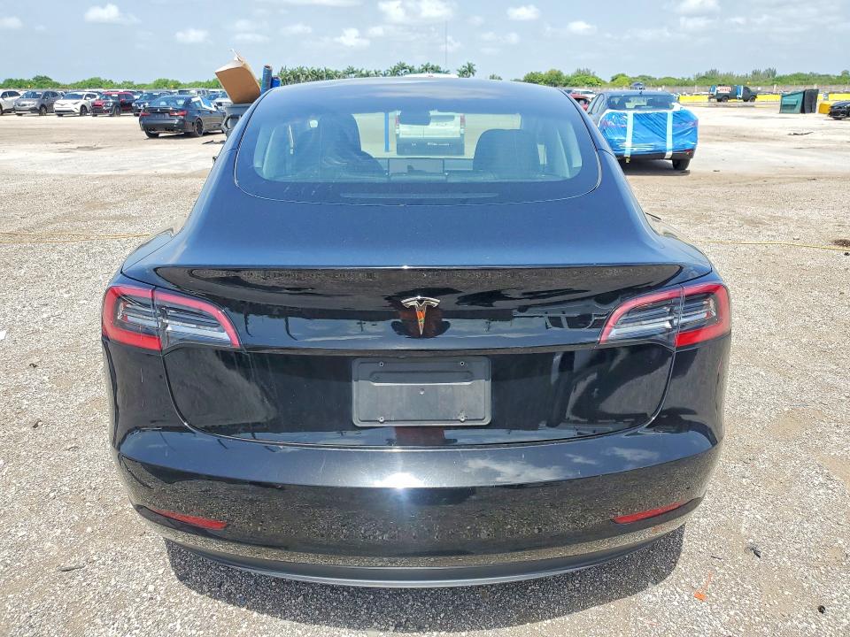 2023 Tesla Model 3 VIN 5YJ3E1EA0PF459479 COPART salvage auction — FRONT END, Fl - Certificate Of Title, sold $6,300 on 2026-07-22 (photo 6)
