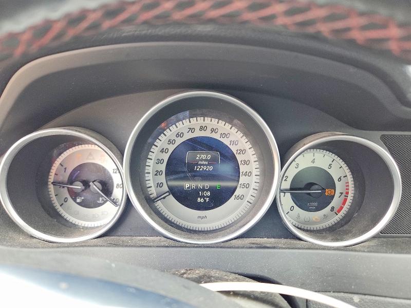2013 Mercedes-benz C-klasse VIN WDDGF5HB5DA802534 COPART salvage auction — FRONT END, Tx - Salvage Vehicle Title, sold $875 on 2026-07-23 (photo 9)