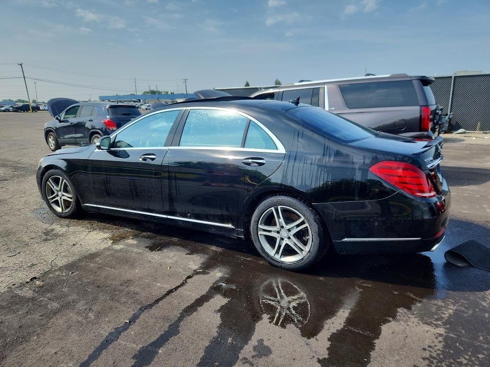 2016 Mercedes-benz S-klasse VIN WDDUG8FB8GA239858 COPART salvage auction — MINOR DENT/SCRATCHES, MI - CERTIFICATE OF TITLE (P), sold $8,800 on 2026-08-11 (photo 2)