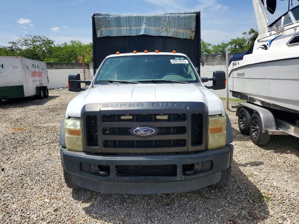 2008 Ford F-550 super duty VIN 1FDAF57R78ED23119 COPART salvage auction — MINOR DENT/SCRATCHES, Fl - Certificate Of Title, sold $8,600 on 2026-08-18 (photo 5)