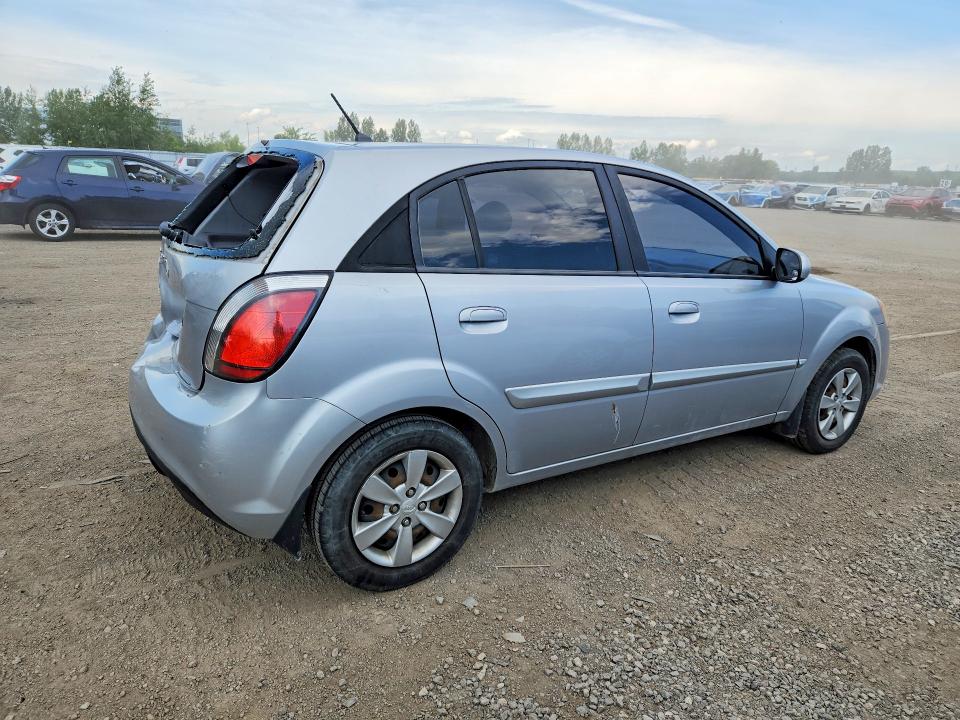 2011 Kia Rio VIN KNADH5B34B6839452 COPART salvage auction — REAR END, ON - PERMIT SALVAGE, sold $250 on 2026-07-16 (photo 3)