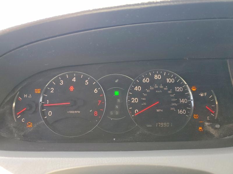 2009 Toyota Avalon VIN 4T1BK36B99U338334 COPART salvage auction — MECHANICAL, ME - DIS/DLR/EXP ONLY CLEAN TITLE, sold $350 on 2026-07-08 (photo 9)